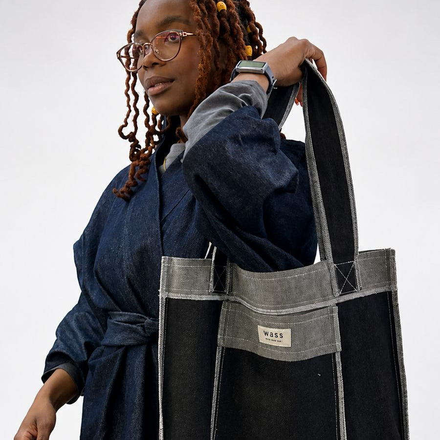 DENIM TOTE BAG