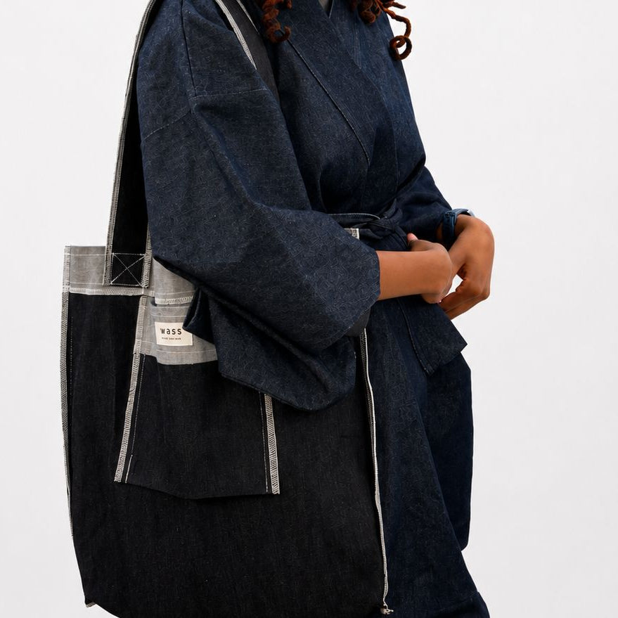 DENIM TOTE BAG